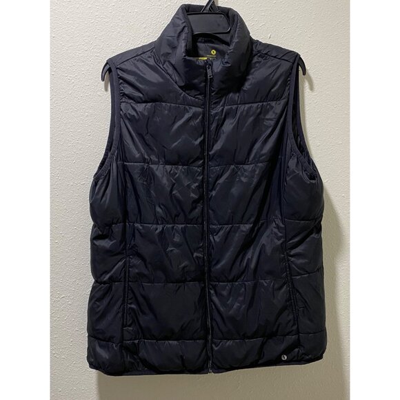 Xersion Men’s Packable Puffer Vest XL Black Lightweight Zip Up - Picture 6 of 12